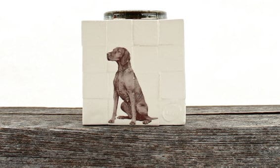 customized dog urn