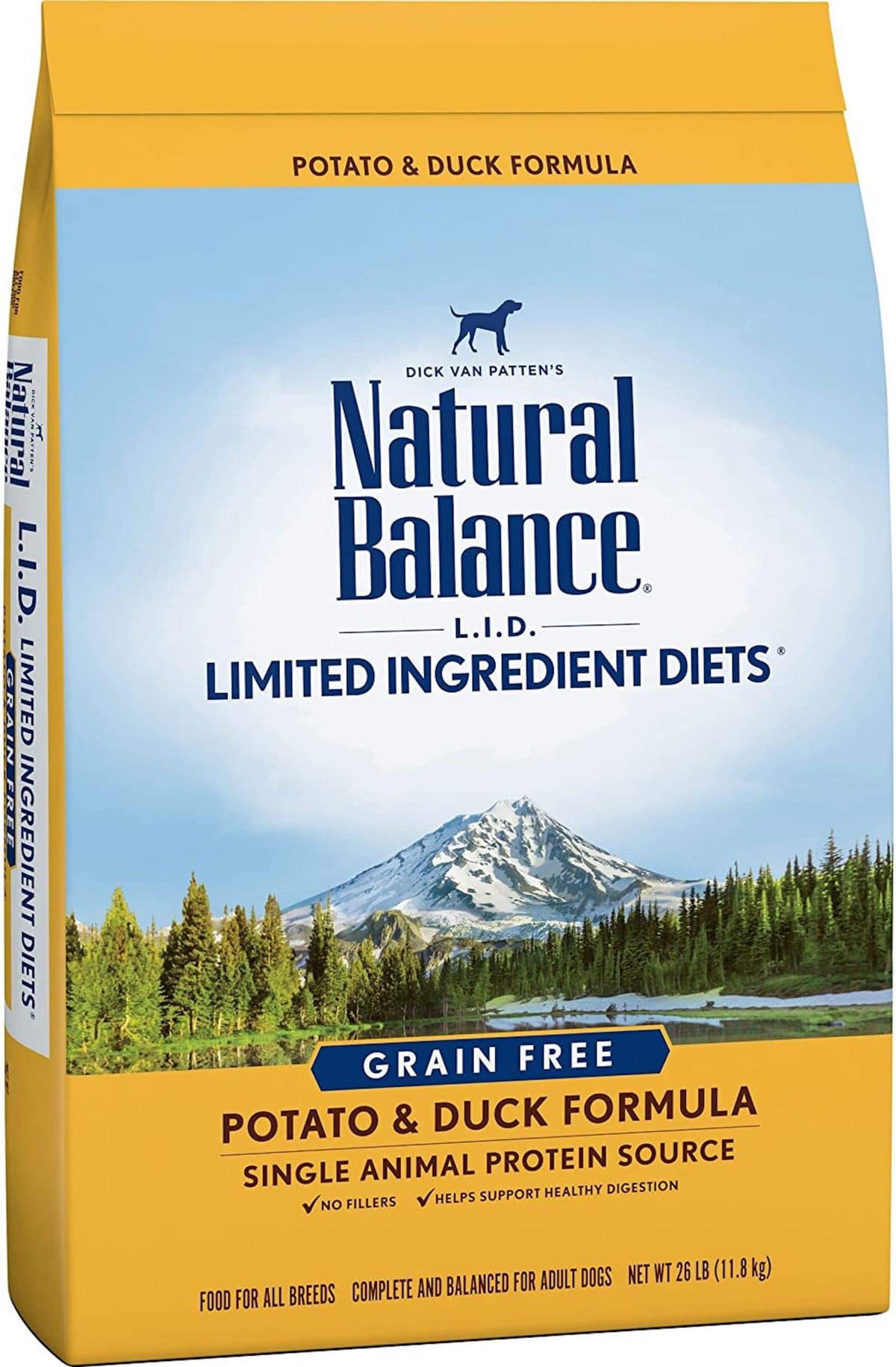 Natural Balance Limited Ingredient Dry Dog Food - Potato & Duck Formula
