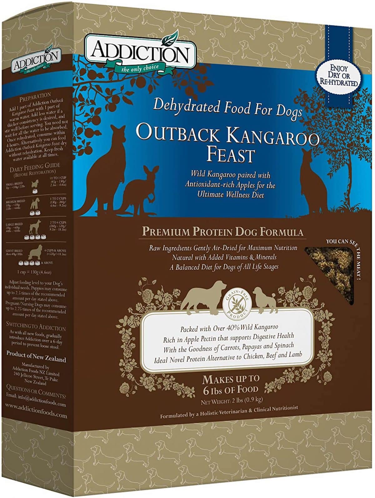 Outback Kangaroo Feast Dehydrated Dog Food