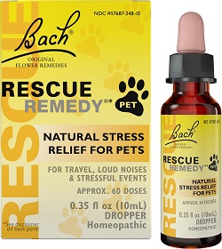 Back Rescue Remedy stress relief for dogs