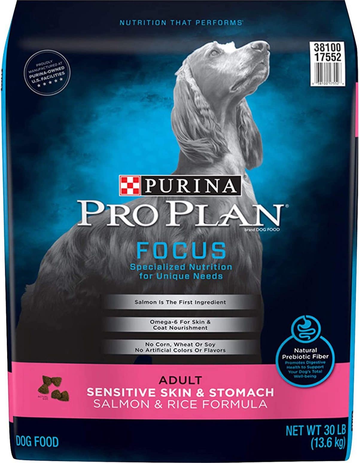 Purina Pro Plan Sensitive Skin & Stomach Salmon & Rice Formula