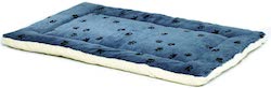 Best Dog Crate Beds & Mats: Padding for Your Pooch's Crate 5 Reversible Paw Print Fleece Dog Crate Bed