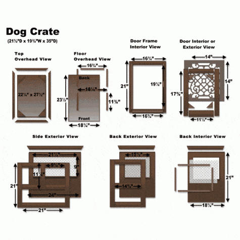 Dog crate DIY 8