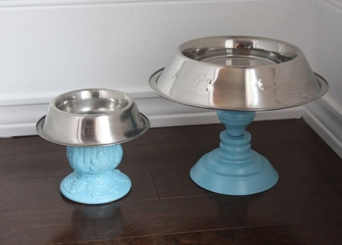 DIY Modern Elevated Dog Bowl Stand - Handmade Weekly