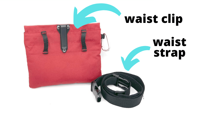 Adjustable Waist Belt and Shoulder Strap Waldseemuller Dog Treat Pouch,Pet Training Bag,Dog Treat Training Pouch for Small to Large Dogs,Reward Pouch with Dog Treat Hold,3 Ways to Wear 