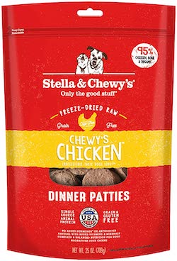 Stella & Chewy’s Freeze-Dried Raw Dinner Patties