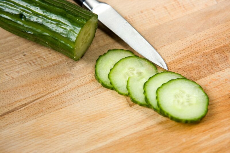 cucumbers for dog food toppers