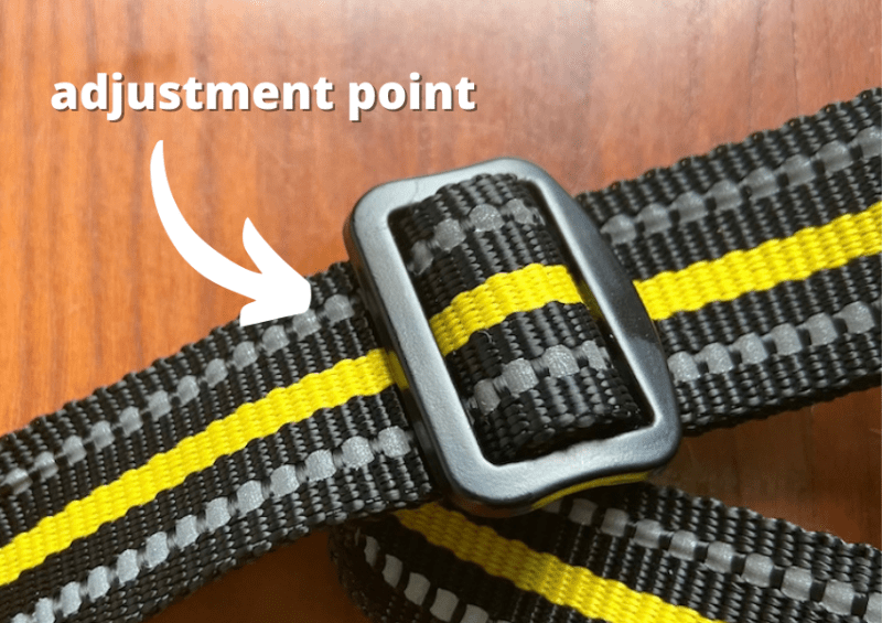 harness adjustment point