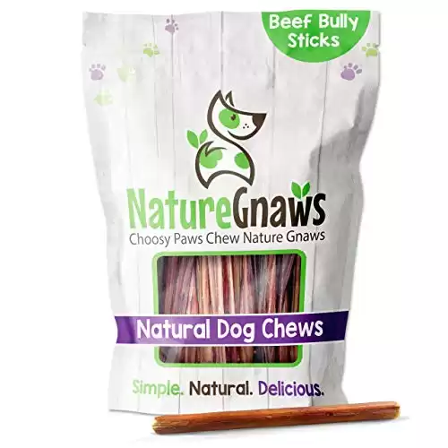 Nature Gnaws Bully Sticks for Dogs