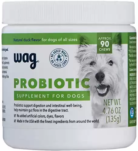 Wag Probiotic Chews for Dogs