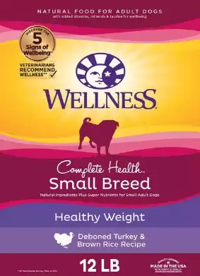 Wellness Complete Health Natural Dry Small Breed Healthy Weight
