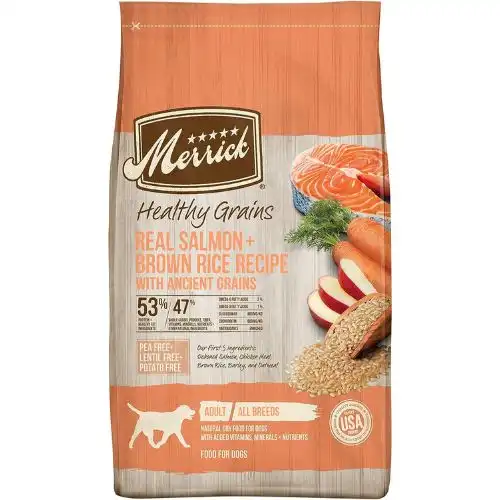 Merrick Healthy Grains Salmon + Brown Rice