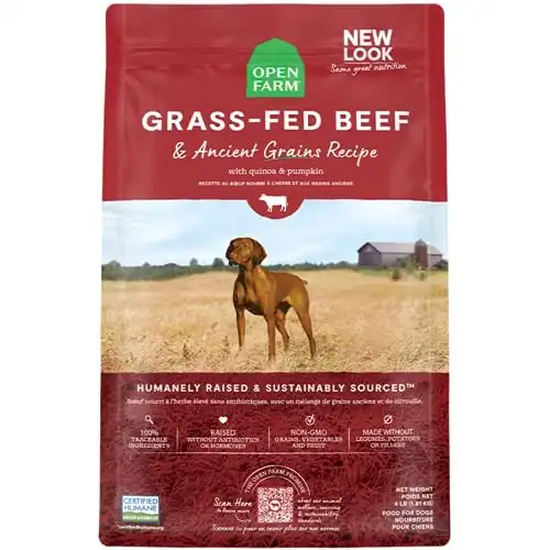 Open Farm Grass Fed Beef and Whole Grains