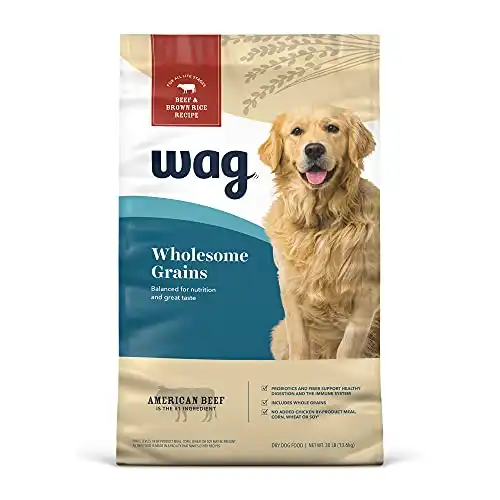Wag Wholesome Grains Beef & Brown Rice