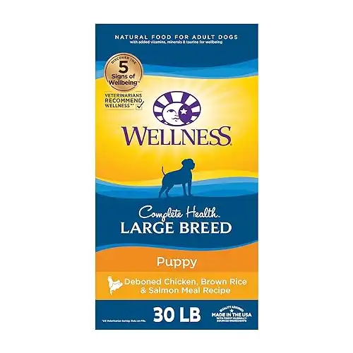 Wellness Complete Health (Large Breed Puppy)