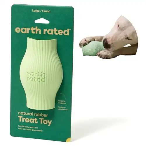Earth Rated Natural Rubber Treat Toy